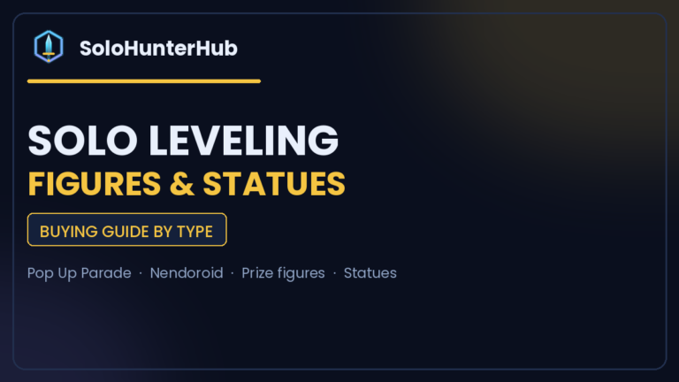 Solo Leveling figures and statues buying guide