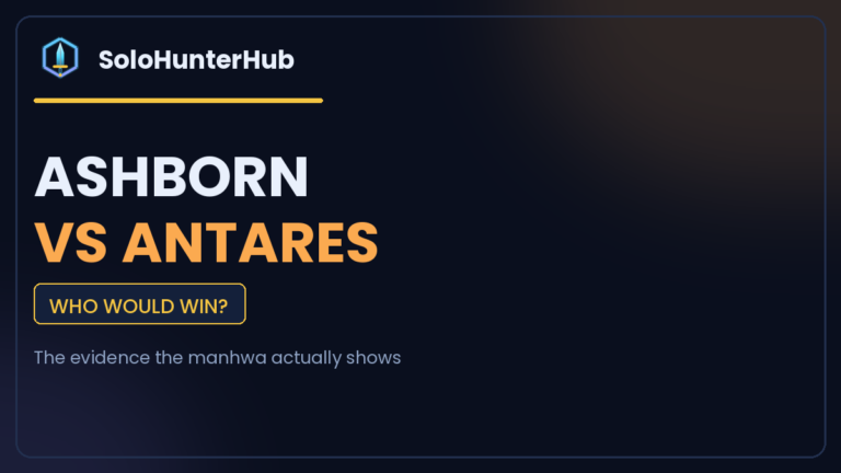 Ashborn vs Antares who would win